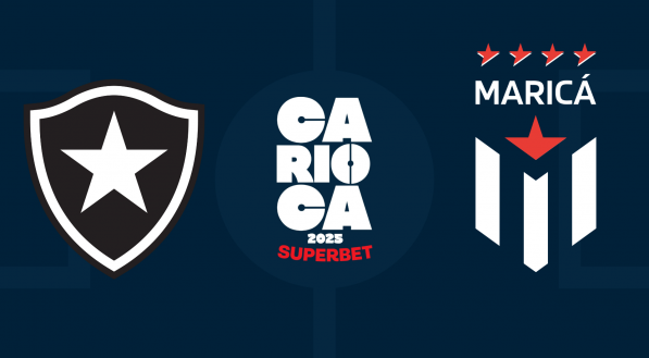 Botafogo x Maricá, pela 1ª rodada do Campeonato Carioca 2025
