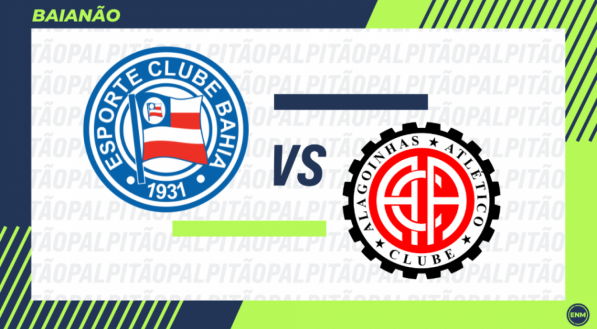 Bahia e Atlético-BA se enfrentam nesta quinta pelo Baianão
