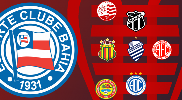 Tabela do Bahia na Copa do Nordeste 2025