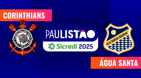 Corinthians x Água Santa, pela 3ª rodada do Paulistão 2025