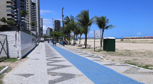 Orla de Jaboatão terá 358 novos pontos de iluminação e pode ganhar Wi-Fi público e espaços de lazer