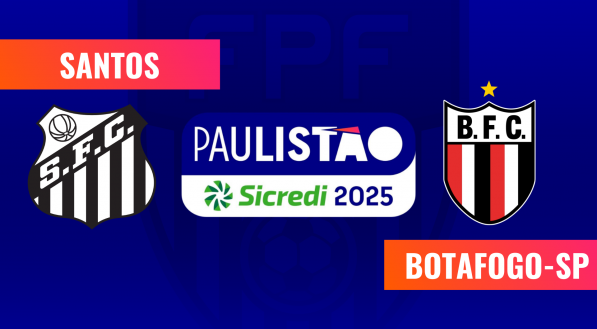 Santos x Botafogo-SP, pela 7ª rodada do Paulistão 2025