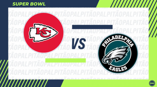 A decisão da temporada da NFL colocará frente a frente Kansas City Chiefs e Philadelphia Eagles.