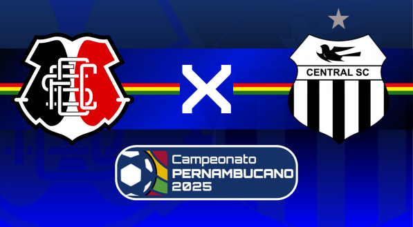 Santa Cruz x Central, pela 8ª rodada do Campeonato Pernambucano 2025
