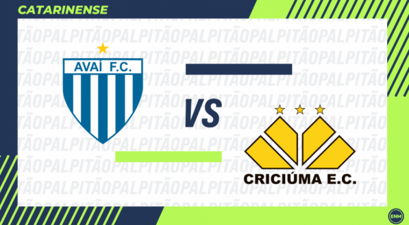 Para encerrar a primeira fase do Catarinense, o Avaí recebe o Criciúma no Estádio da Ressacada