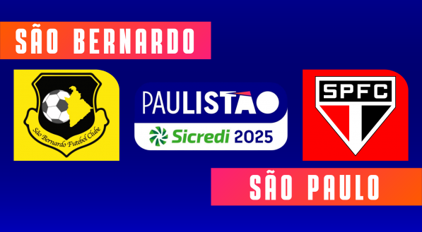 São Bernardo x São Paulo, pela 12ª rodada do Paulistão 2025