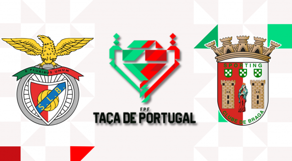 Benfica x Braga, pela Taça de Portugal