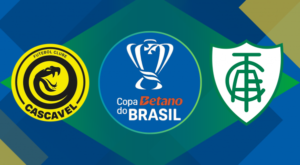 Cascavel x América-MG, pela primeira fase da Copa do Brasil 2025