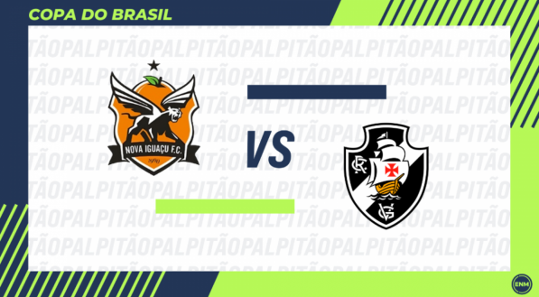 O Vasco dá uma pausa no Campeonato Carioca para enfrentar o Nova Iguaçu pela Copa do Brasil, nesta quarta-feira (5), às 21h30 (horário de Brasília), em confronto válido pela segunda fase do torneio de mata-mata