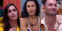 Imagem de montagem de fotos com Daniele e Diego Hypolito e Gracyanne Barbosa
