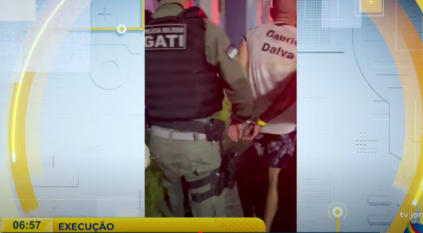 Suspeito foi preso