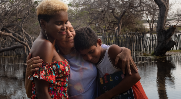 Na?dia D'Cassia, Diana Mattos e Ulysses Azevedo em "Betânia"