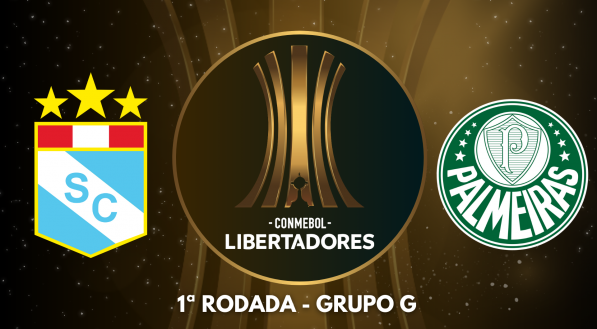 Sporting Cristal x Palmeiras - 1ª rodada do Grupo G da Libertadores 2025