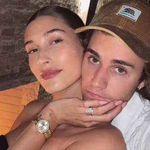 Imagem de Hailey Bieber e Justin Bieber