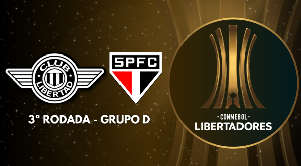 Libertad x São Paulo, pela 3ª rodada da Libertadores 2025