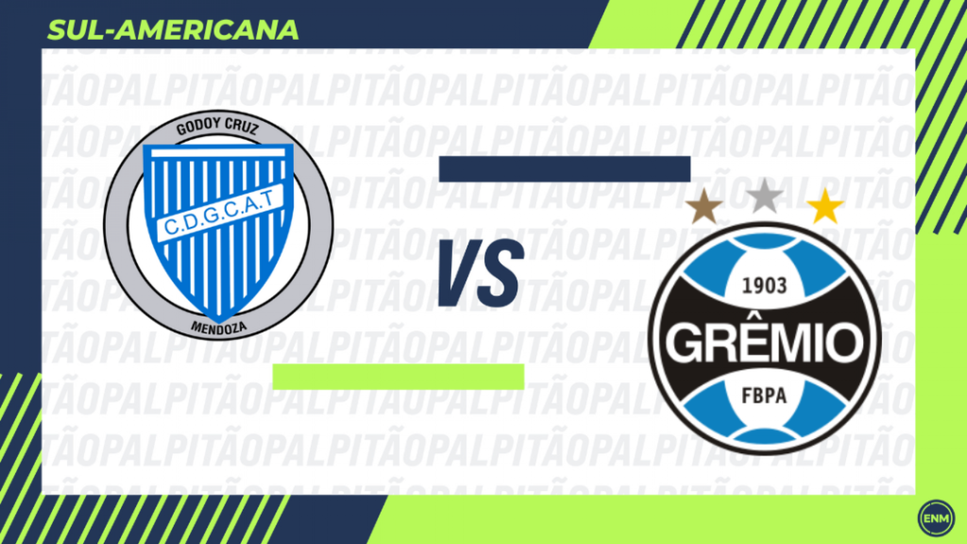 Pela terceira rodada do Grupo D da Copa CONMEBOL Sul-Americana, nesta quinta-feira (22), o Grêmio visita o Godoy Cruz