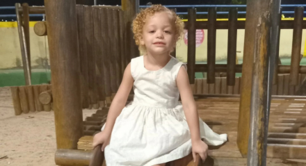 Helen Santos Silva, 4 anos, morreu um dia após ser baleada