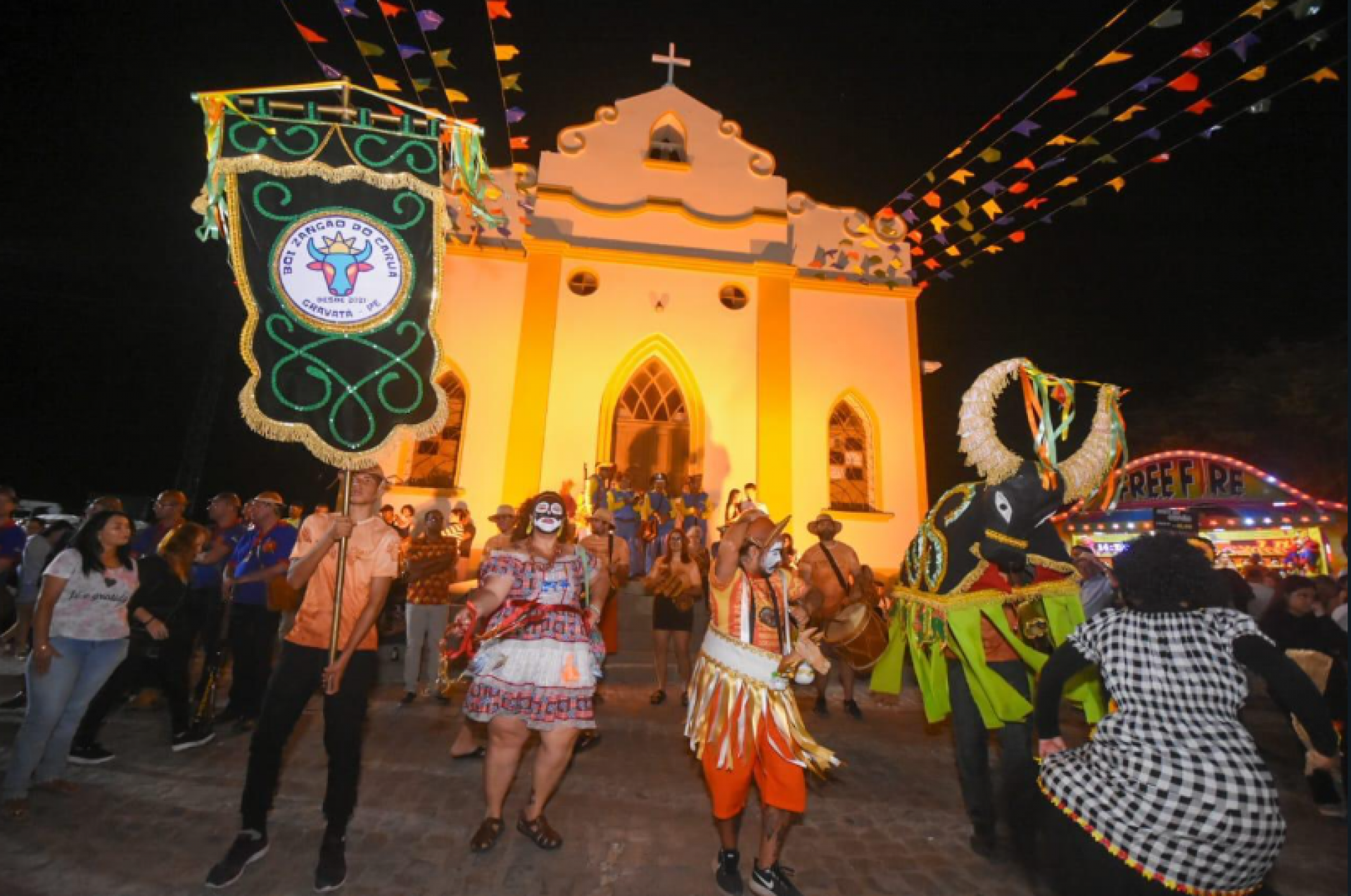 Imagem de festividade junina
