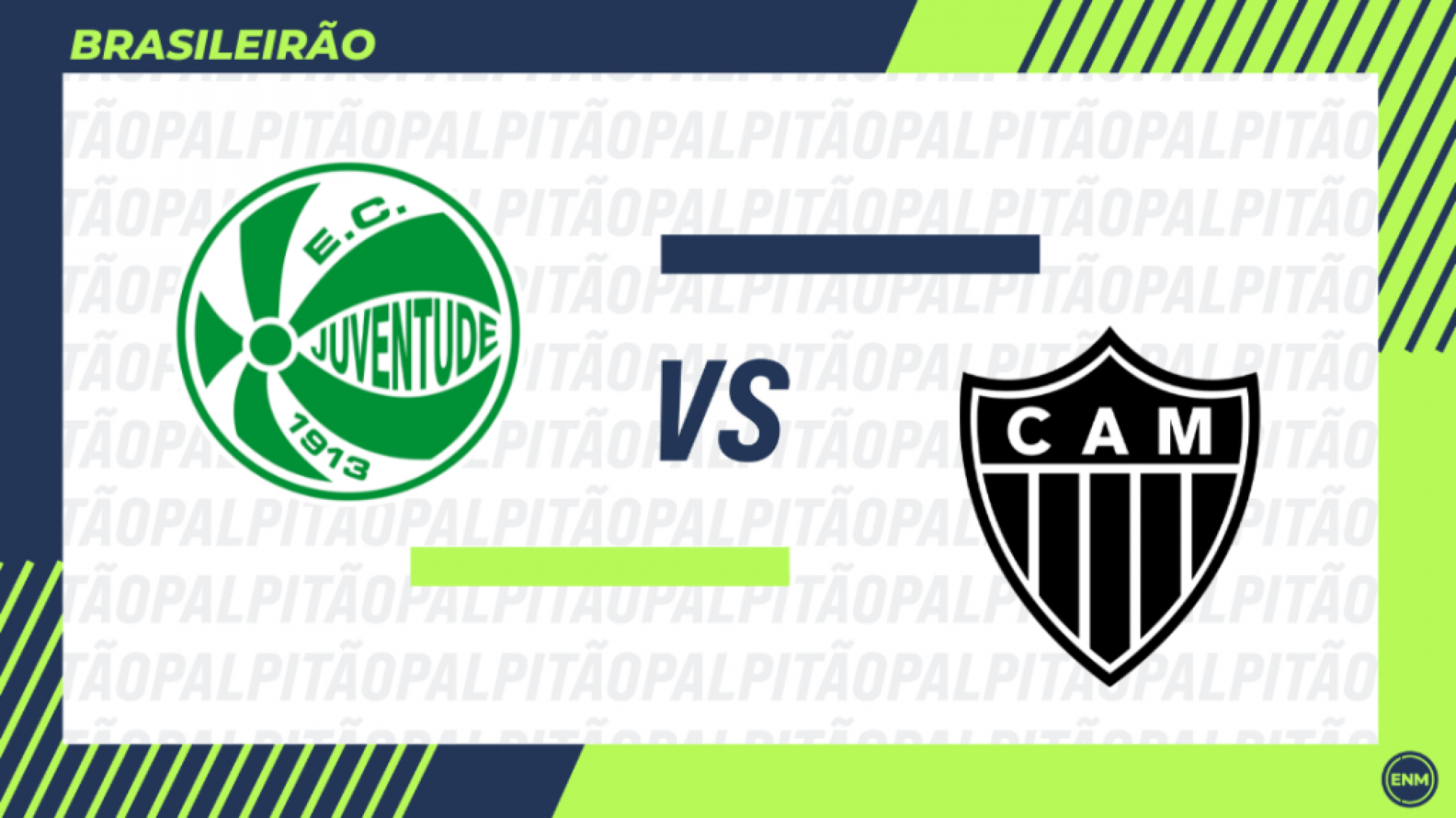 Confira todas as informações da partida entre Juventude e Atlético-MG pelo Campeonato Brasileiro