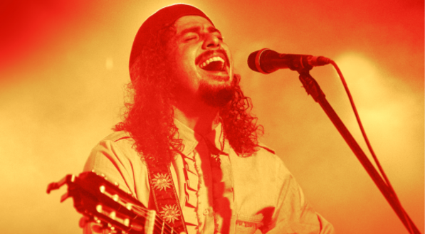 Cantor Juzé ao vivo
