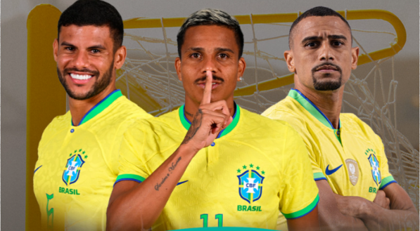 Jogadores da Seleção Brasileira de Futebol de Areia