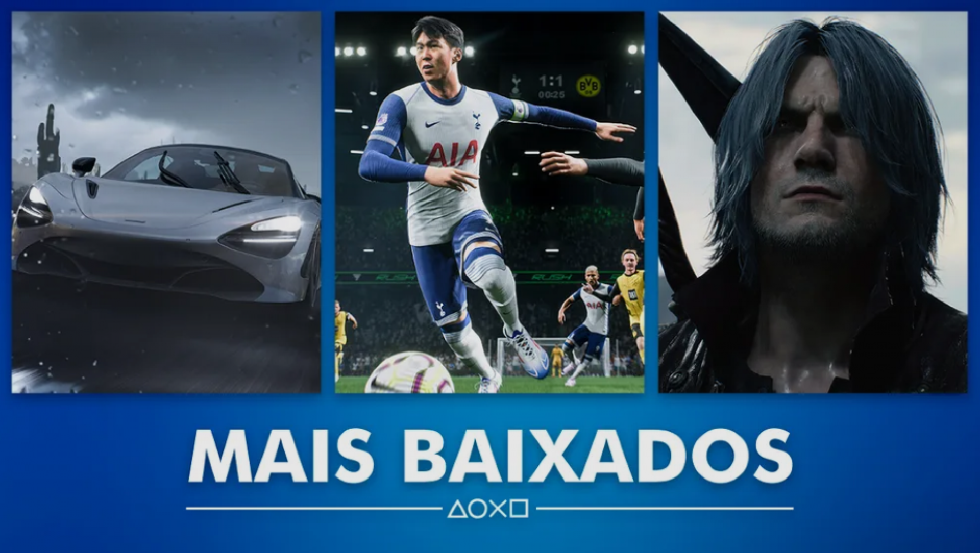 A PlayStation divulgou a lista dos títulos mais baixados do mês&amp;#160;de abril, mostrando a força de franquias consagradas e a chegada de novidades ao topo dos rankings. No PlayStation 5, Forza Horizon 5 lidera as preferências, cruzando a linha de chegada na primeira posição. Na sequência, os combates intensos de Mortal Kombat 11 garantem o [&amp;#8230;]
