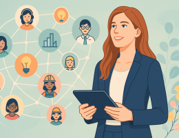 Imagem para representar o conceito de Networking