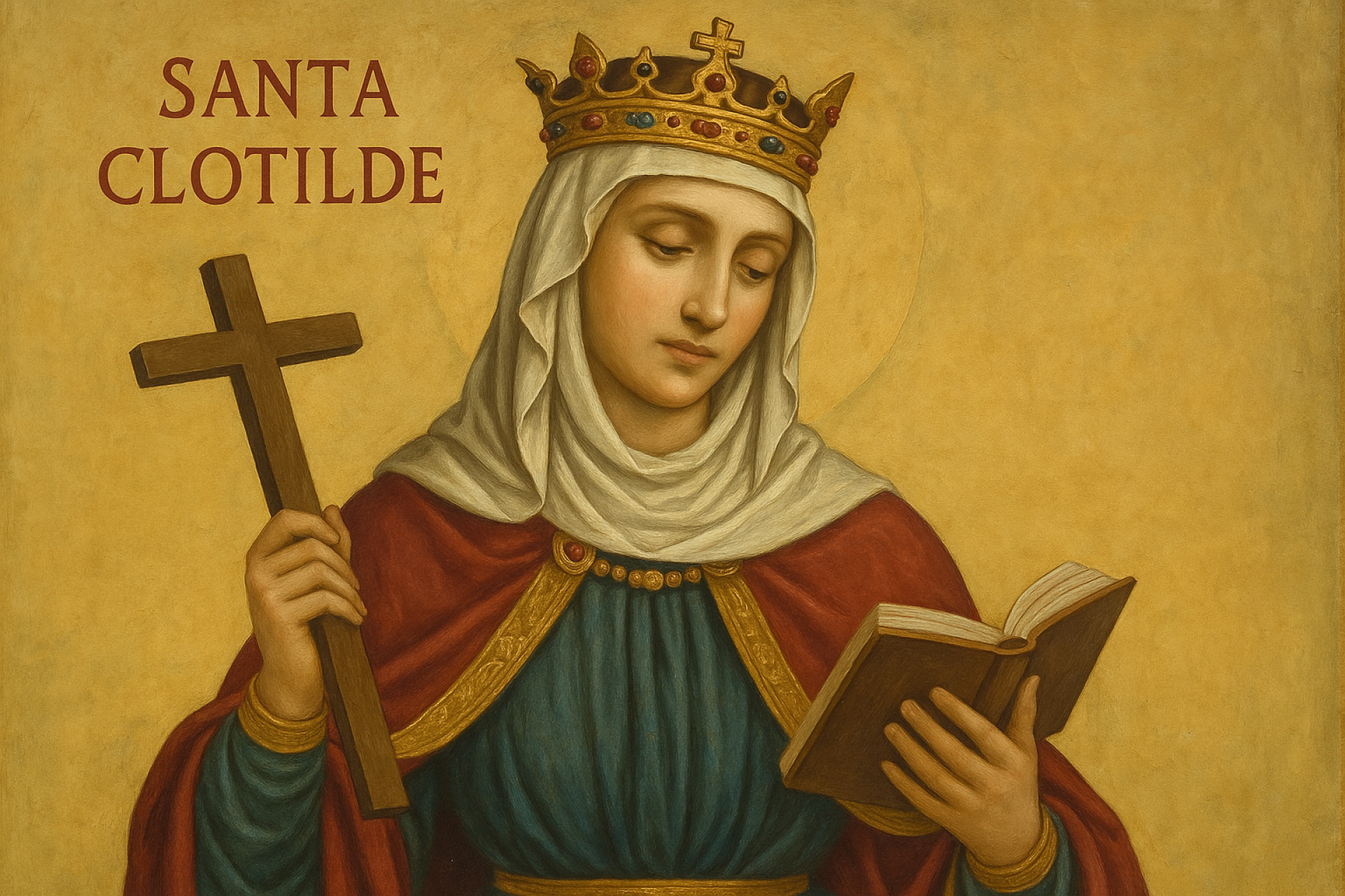 Dia de Santa Clotilde: mensagens para celebrar a rainha que evangelizou com amor e fé