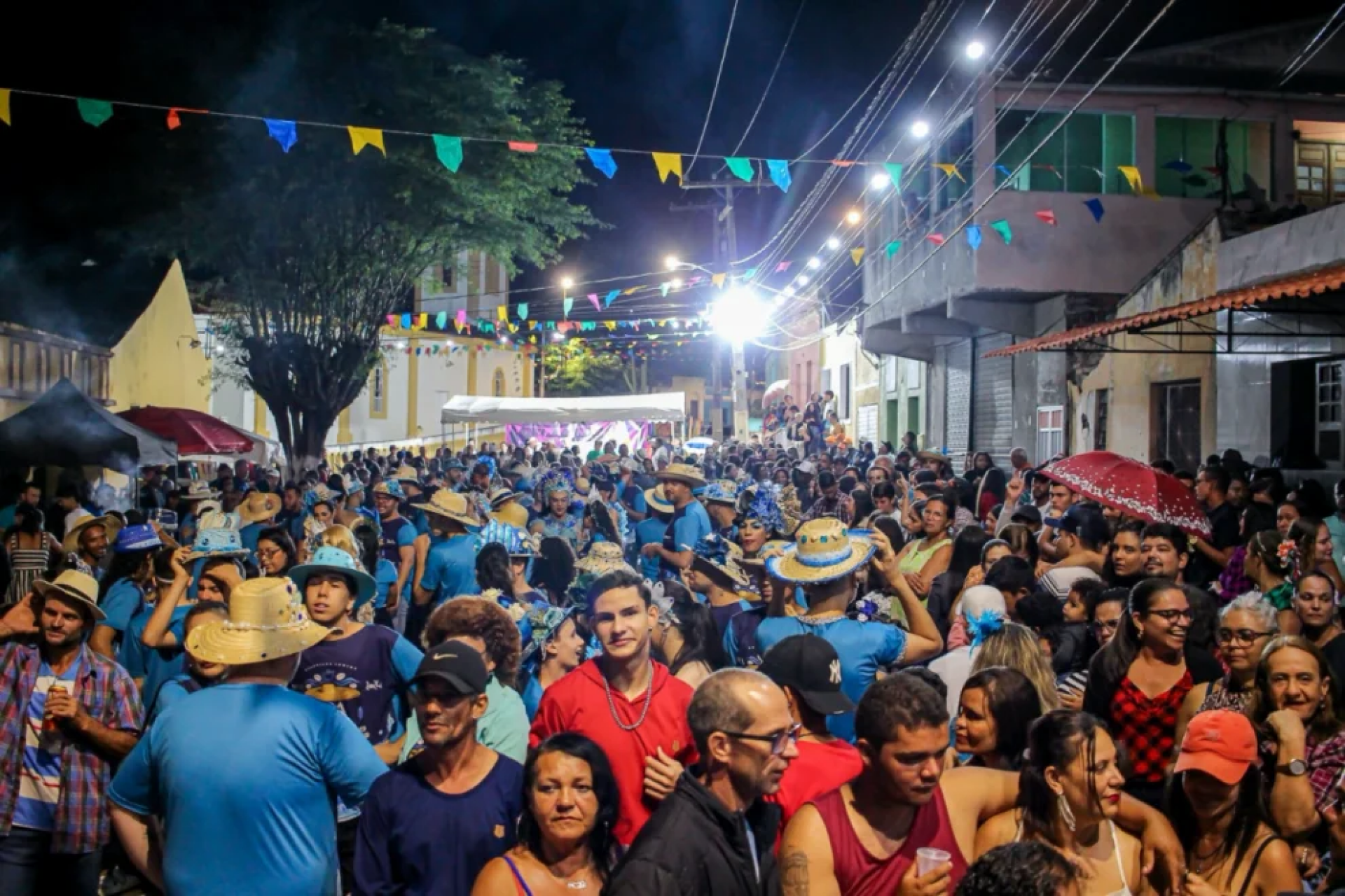 Imagem do São João nos Distritos durante o ano de 2024