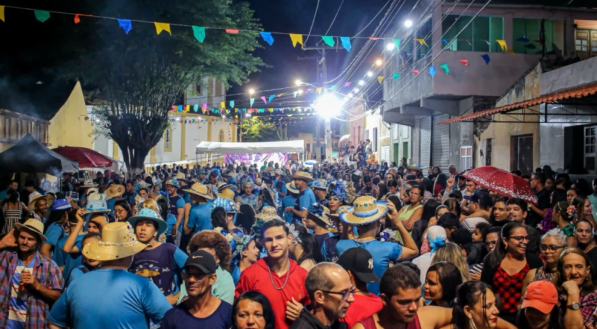 Imagem do São João nos Distritos durante o ano de 2024