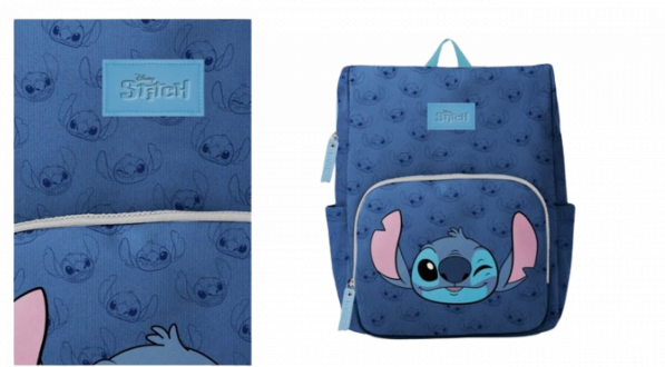 MOCHILA MAMÃE E PAPAI STITCH