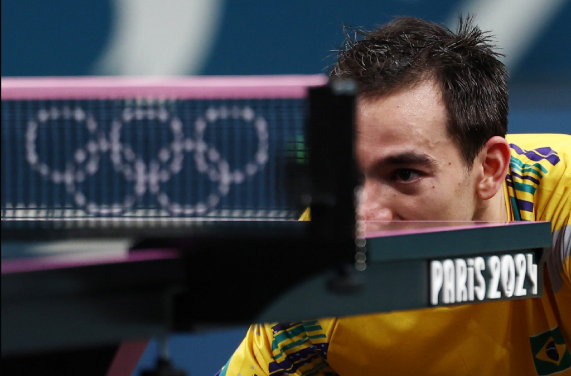 Hugo Calderano vence na estreia e avança no Mundial de Tênis de Mesa