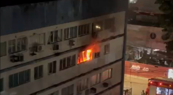 Incêndio em apartamento na Zona Norte é controlado; não houve vítimas
