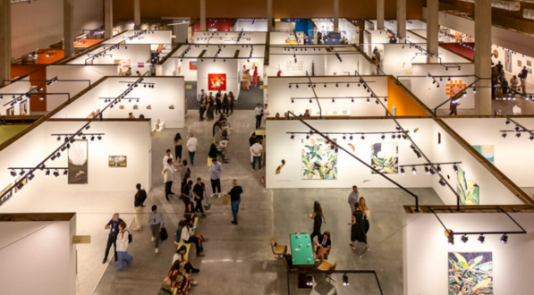 Imagem da vista geral da edição de 2024 da ArPa Feira de Arte