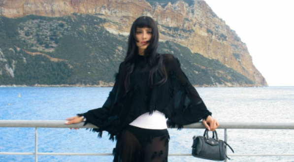 Livia Nunes no desfile Louis Vuitton Cruise 2026