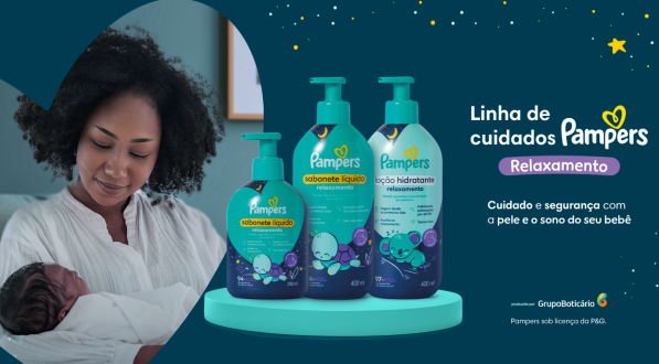  Nova linha de cuidados Pampers apresenta linha de relaxamento para bebês com tecnologia exclusiva que auxilia no sono