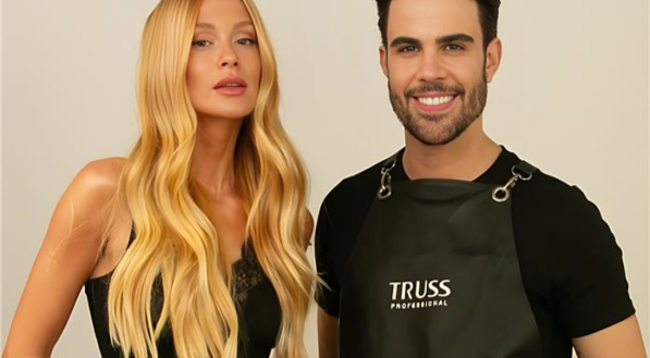 TRUSS Professional anuncia transformação emblemática: Marina Ruy Barbosa muda o cabelo pela primeira vez e surge com loiro dourado único