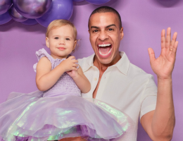 Thiago Oliveira comemora segundo aniversário da filha Ella: ‘É um estado de espírito que eu nunca senti’ 