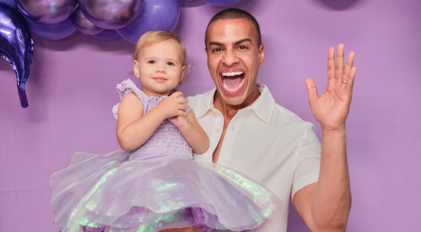 Thiago Oliveira comemora segundo aniversário da filha Ella: ‘É um estado de espírito que eu nunca senti’ 