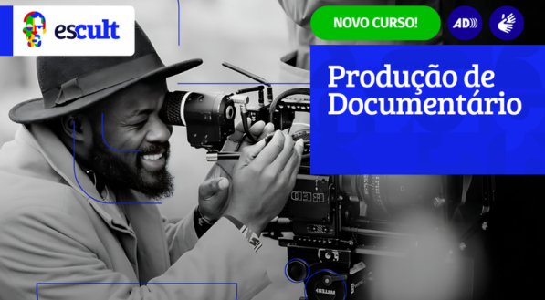 Inscrições para curso de produção de documentário encerram na segunda-feira (26)