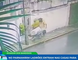 Homem invade casa e rouba ar condicionado no bairro do Parnamirim