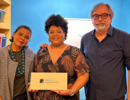 Fabiana Moraes, Mirtes Renata de Souza e José Afonso Jr.