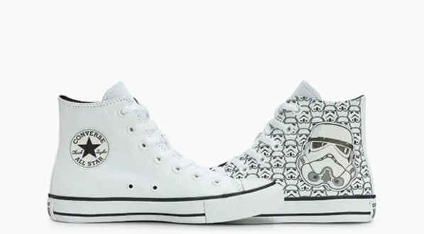 Converse apresenta coleção Star Wars com Grogu, Darth Vader e Stormtroopers