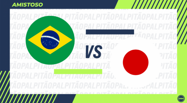 Brasil enfrenta o Japão em amistoso nesta sexta em São Paulo