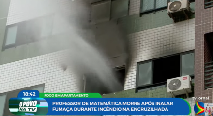 Imagem de incêndio na Encruzilhada