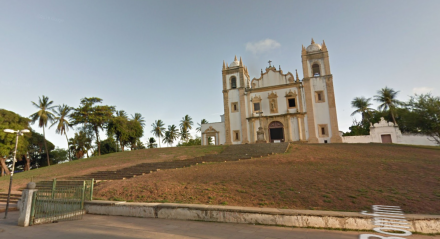 Cadela morreu eletrocutada na Praça do Carmo, em Olinda, na tarde do último domingo (8)