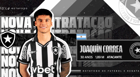 O argentino assinou um vínculo válido por duas temporadas