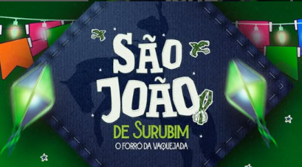 Imagem do pôster do São João de Surubim 2025