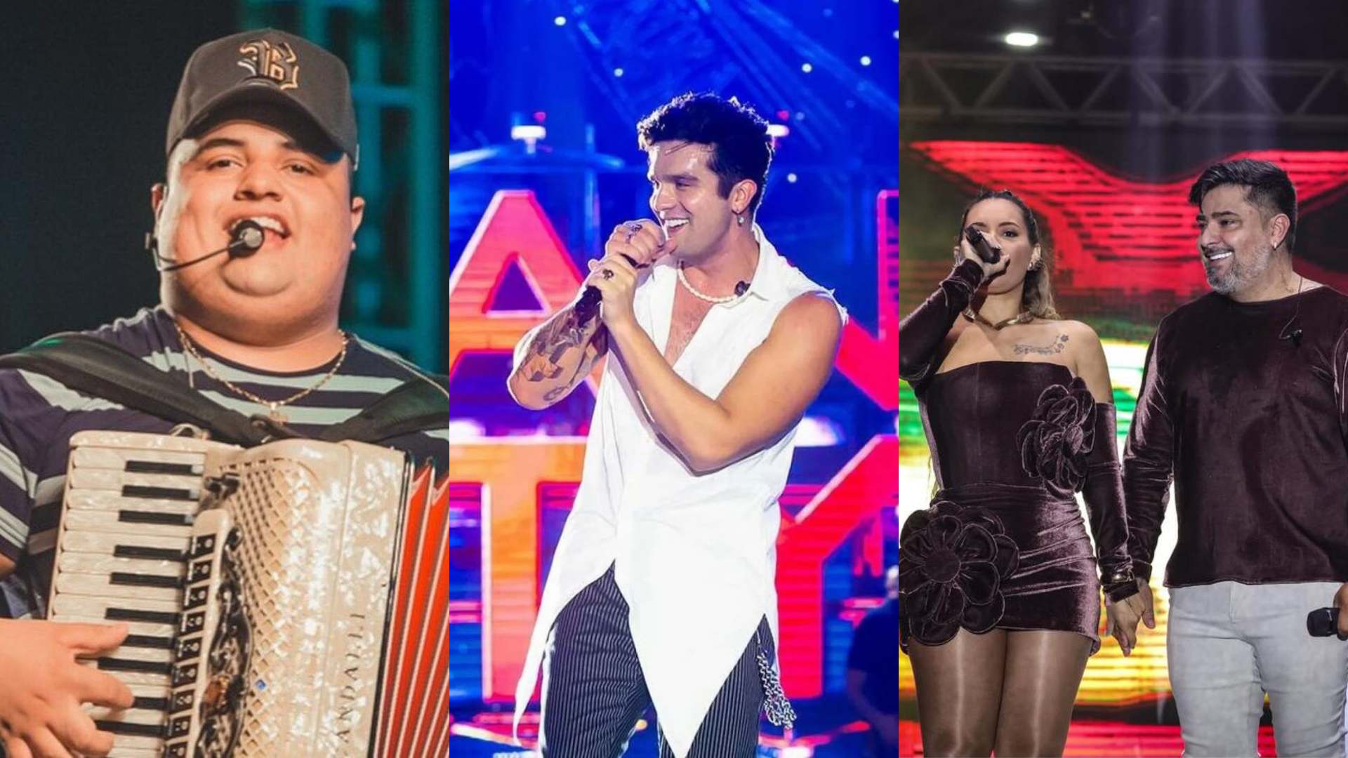Tarcísio do Acordeon, Luan Santana e Seu Desejo são algumas das atrações do primeiro final de semana de São João em Santa Cruz do Capibaribe