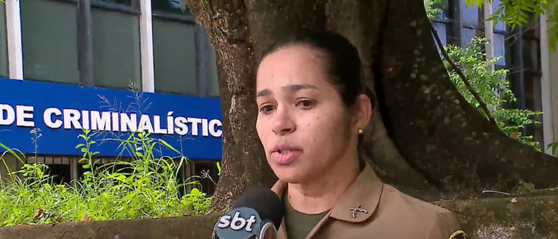 A sargento Alcione Araújo concedeu entrevista à TV Jornal sobre o caso